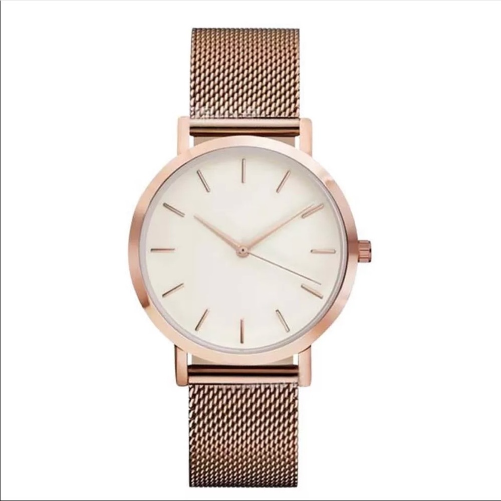 Minimalist Stainless Steel Slim Trendy Watch - Picture 3 of 8